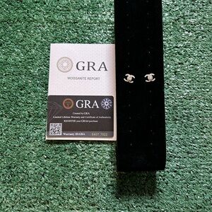 Elegant Silver Moissanite Stud Earrings